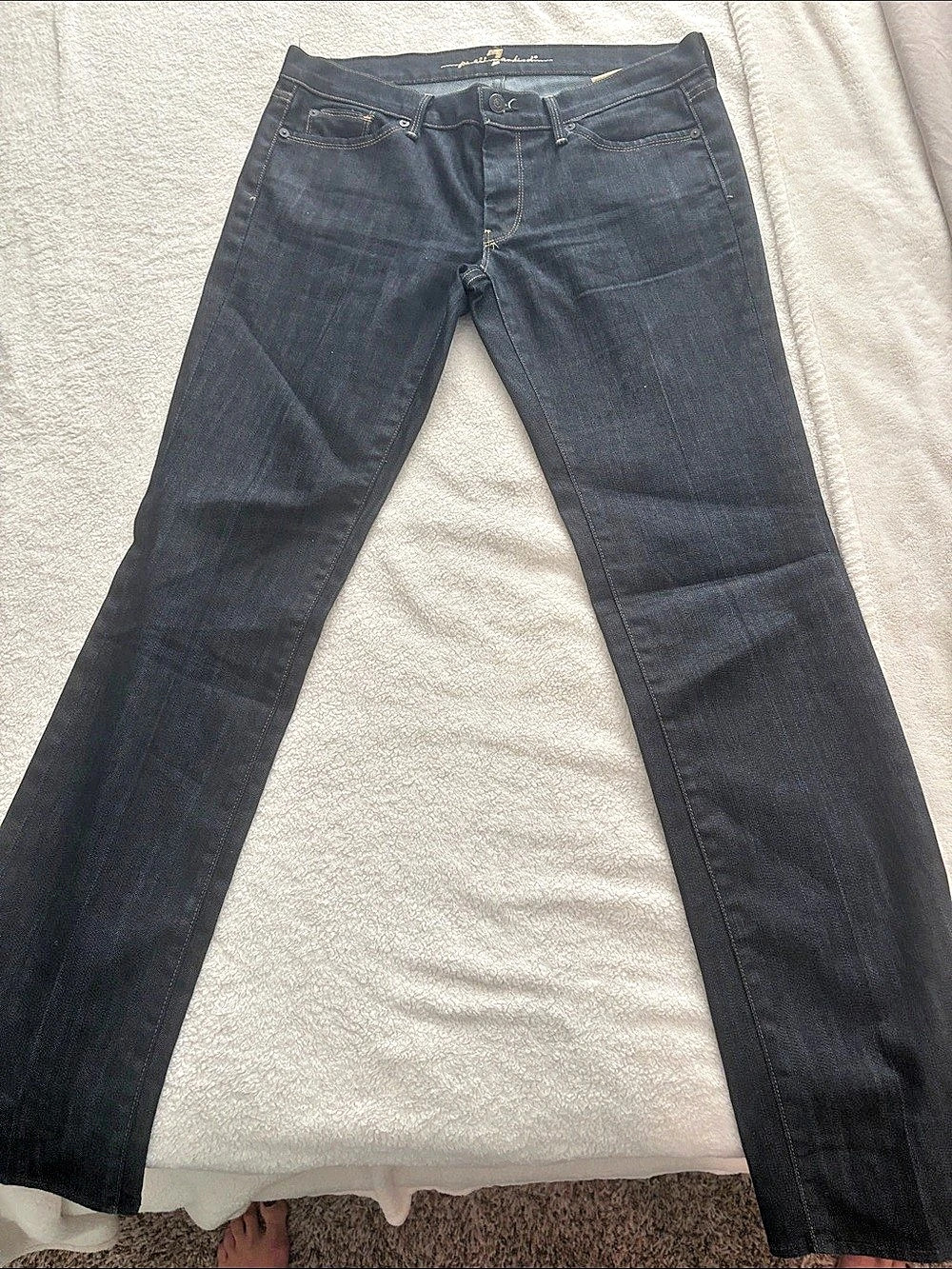 7 for all Mankind bootcut jeans Black Waist 31